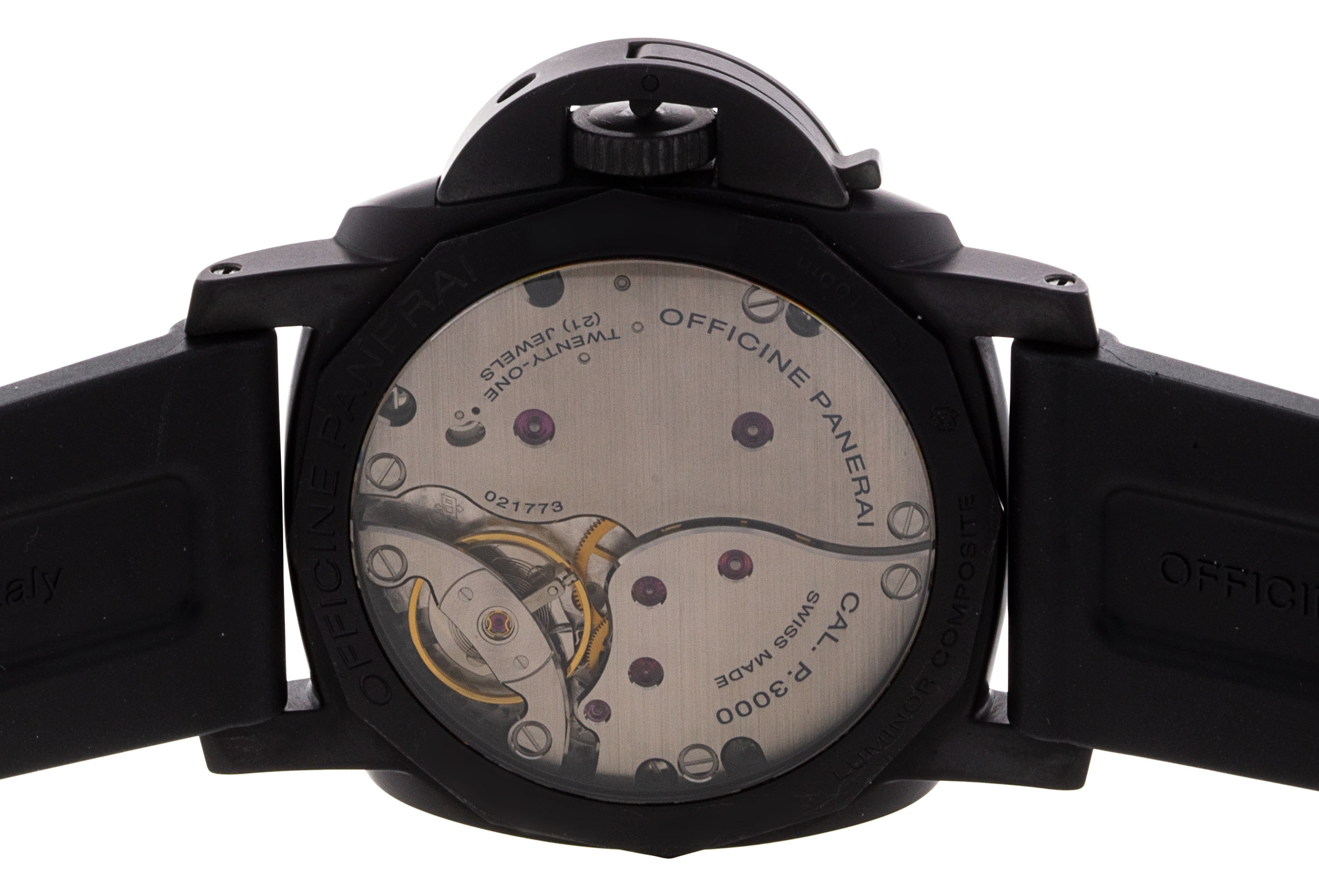 Luminor 1950 ブラック Panerai Luminor 1950 - Black Quarter Arabic Dial